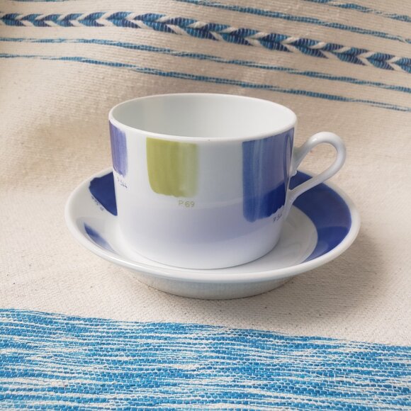 Richard Ginori Paola Navone Collection Prova Prima 8oz Cup & Saucer - Picture 1 of 12